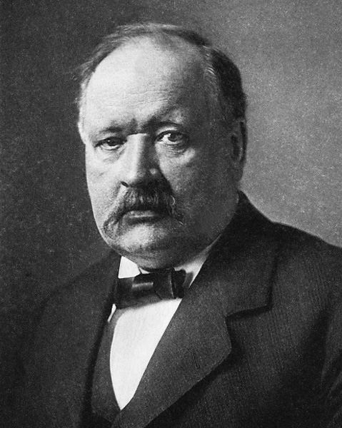 Portrait of Svante Arrhenius.